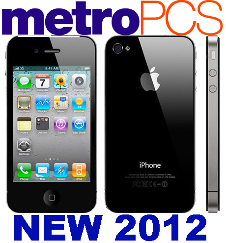  SPECIAL EDITION METRO PCS APPLE 4S iPHONE 32GB METROPCS BLACK + EXTRAS